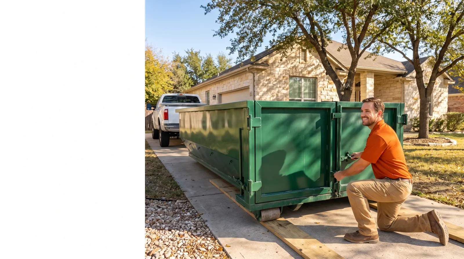 Dumpster in Austin, TX